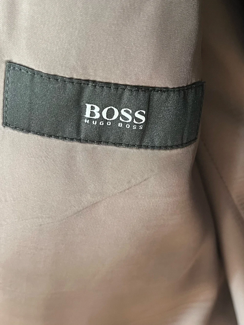 Hugo Boss Men's Two Piece Charcoal Gray Suit 36R W31 L30 Super 100 Wool Classic